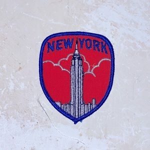 New York 🗽 Empire State Building Patch NWT 1/1 Rare Find UNI​​​​​